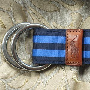 Polo Ralph Lauren O-Ring Grosgrain Ribbon Belt